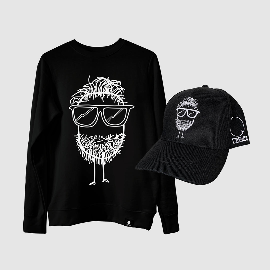 Beard Sweatshirt & Cap Vorteilspack