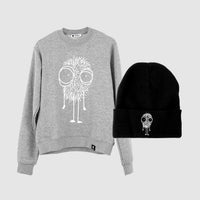 Fluffy Sweatshirt & Beanie Vorteilspack