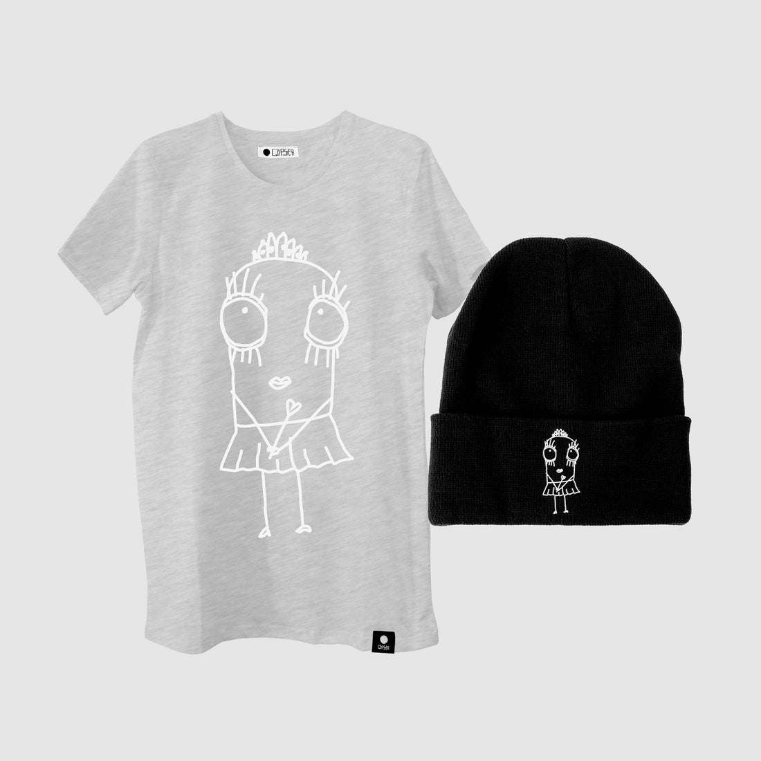 Princess T-Shirt & Beanie Vorteilspack