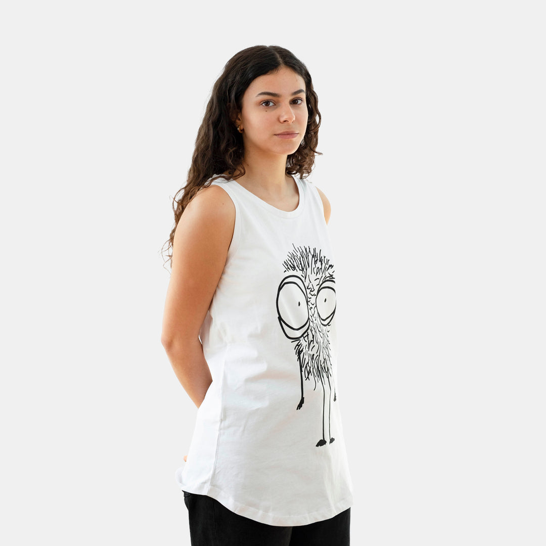 Fluffy Tank Top